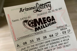 Mega Millions lottery ticket